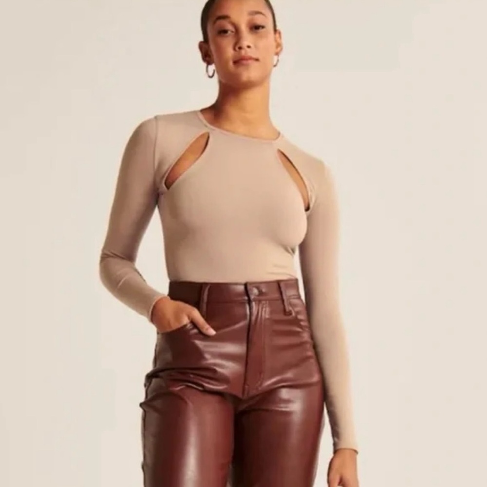 Abercrombie long sleeve bodysuit